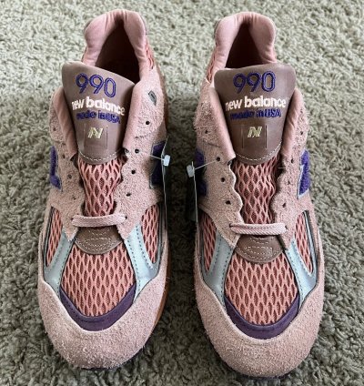 Salehe Bembury New Balance 990v2 Sand Be The Time Size 9