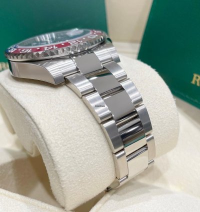 Rolex Gmt-master Ii Unworn 126719 Gmt-master Ii White Gold Pepsi Blue Dial Oyster Bracelet
