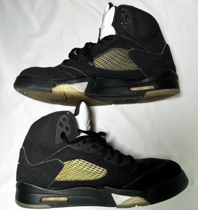 Size 11 5 - Nike Air Jordan 5 Retro Og Metallic Men Shoes