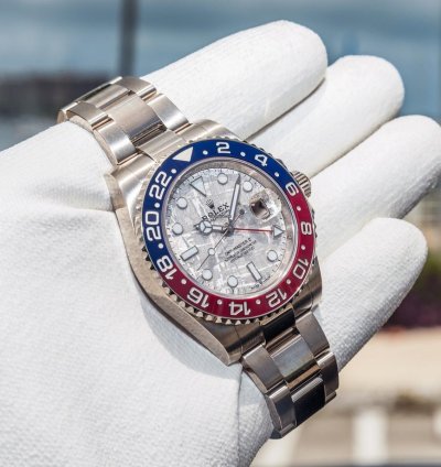 Rolex Gmt-master Ii Unworn 2022 Gmt-master Ii 126719blro Meteorite Dial