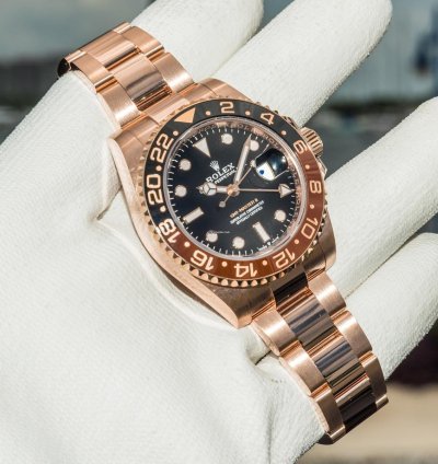 Rolex Gmt-master Ii Unworn 2023 Gmt-master Ii 126715chnr Rose Gold