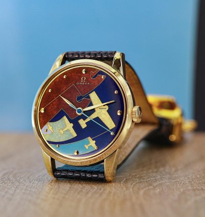 Omega Cloisonne Enamel Dial Air Force From 50s
