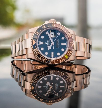 Rolex Gmt-master Ii Unworn 2023 Gmt-master Ii 126715chnr Rose Gold