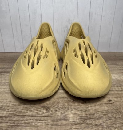 Adidas Yeezy Foam Runner Rnr Rnnr Sulfur Gv6775 Sulfur Sz 14