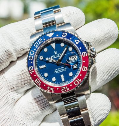 Rolex Gmt-master Ii Unworn 2023 Gmt-master Ii 126719blro Blue Dial
