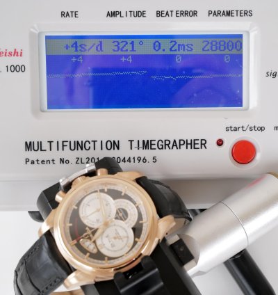 Omega Co-axial Chronoscope 18k Rose Gold Chronograph 41