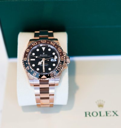 Rolex Gmt-master Ii Unworn 2023 Mint Rootbeer Complete Set Ever 126715chnr