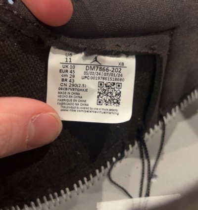 Size 11 Travis Scott Air Jordan 1 Velvet Brown