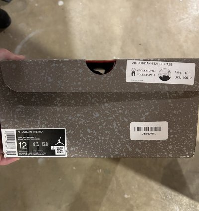 Size 12 - Air Jordan 4 Retro Mid Taupe Haze