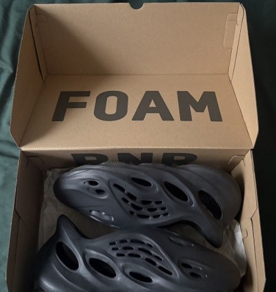 Adidas Yeezy Foam Runners Onyx Us Size 13 Men