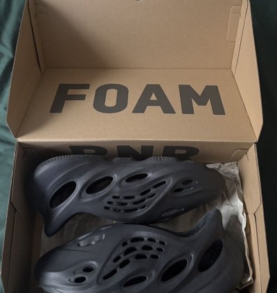 Adidas Yeezy Foam Runners Onyx Us Size 13 Men