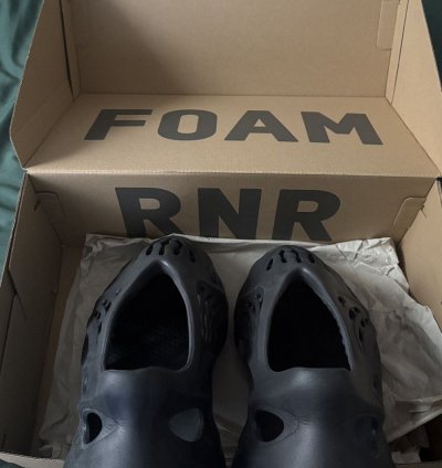 Adidas Yeezy Foam Runners Onyx Us Size 13 Men