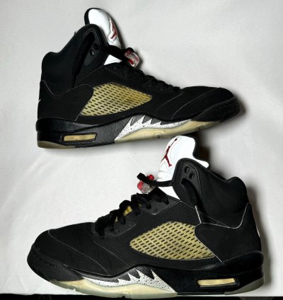Size 12 - Air Jordan 5 Retro Og Metallic 2016 Men Shoes