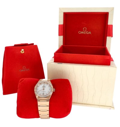 Omega Constellation 131 55 29 20 55 001 29mm Gold Watch ex-display