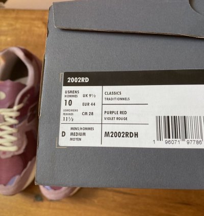 Size 10 New Balance 2002r Protection Pack Light Pink Purple