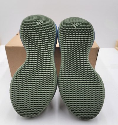 Adidas Yeezy Knit Runner Faded Azure Mens Sz 9 5 Fz5907