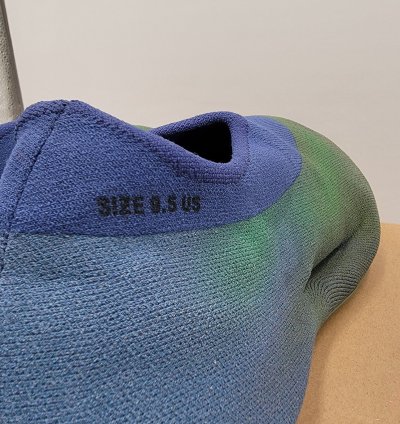 Adidas Yeezy Knit Runner Faded Azure Mens Sz 9 5 Fz5907