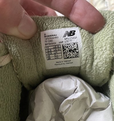 Size 11 New Balance 1906r Auralee Bone White Tan M1906rau