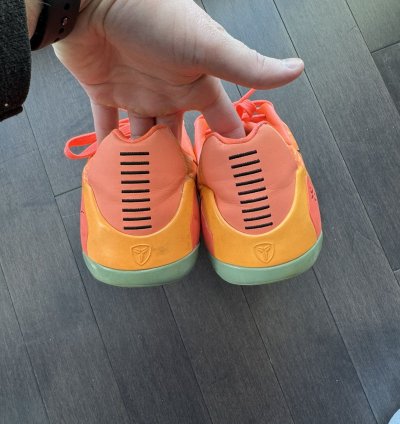 Nike Kobe 9 Em Low Peach Mango
