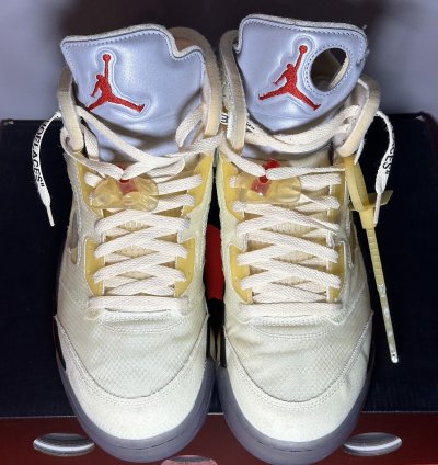 Size 12 - Jordan 5 Sp Off-white Mid Sail