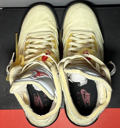 Size 12 - Jordan 5 Sp Off-white Mid Sail