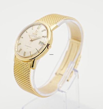 Omega Constellation 18k Gelbgold Ref 168 004 New Service