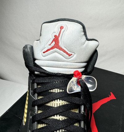 Size 12 - Nike Air Jordan 5 Retro Og Metallic Men Shoes