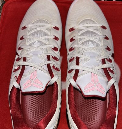 Nike Kobe 9 Em Tb White Gym Red - 685776 160 Size 17
