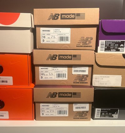 Size 11 Salehe Bembury New Balance 990v2