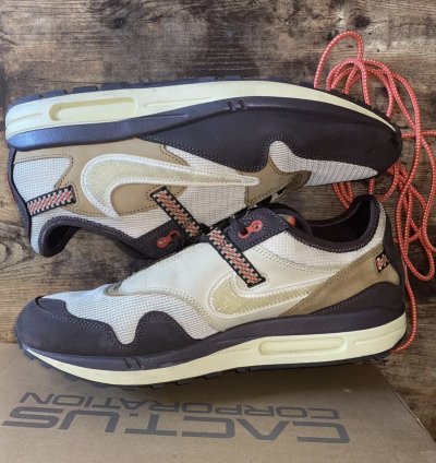 Size 12 5 - Travis Scott Nike Air Max 1 Baroque Brown
