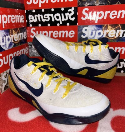 Nike Kobe 9 Ix Low Id Size 8 688501-997 Michigan