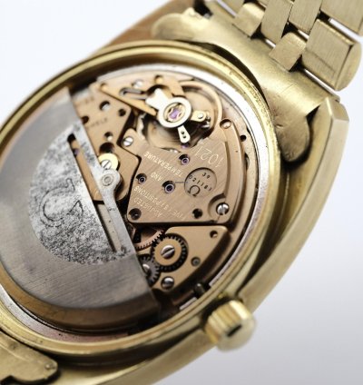 Omega Constellation Automatic 1680057 Full Gold 18kt Unpolished Very Rare