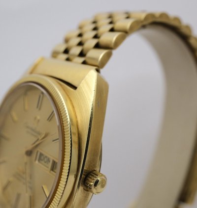 Omega Constellation Automatic 1680057 Full Gold 18kt Unpolished Very Rare