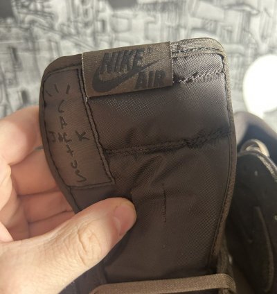 Size 12 Travis Scott Air Jordan 1 Velvet Brown