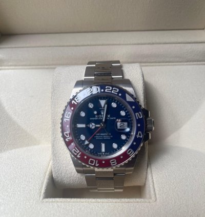 Rolex Gmt-master Ii Unworn Rolex White Gold Gmt