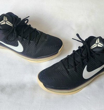 Nike Kobe Ad 852425-001 Black And White Size 12 Mens