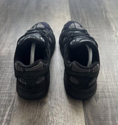Adidas Yung-1 Purple Plaid 9m
