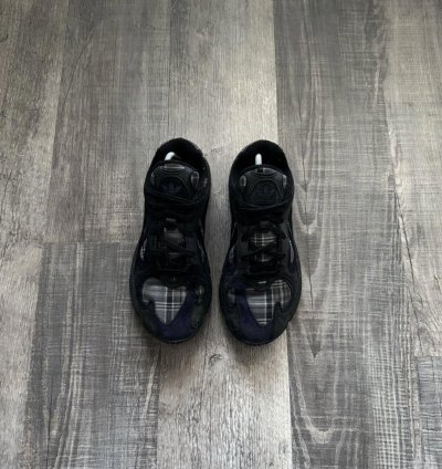 Adidas Yung-1 Purple Plaid 9m