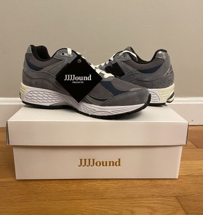 Size 7 Jjjjound New Balance 2002r Storm Blue 2023 New