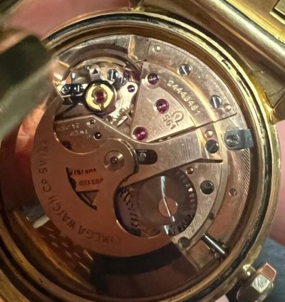 Omega Constellation Chronometer Calendar Grand Luxe Pie Pan 67004 Ot16963