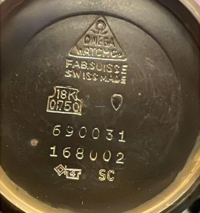 Omega Constellation Chronometer Calendar Grand Luxe Pie Pan 67004 Ot16963