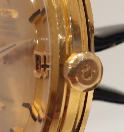 Omega Constellation Chronometer Calendar Grand Luxe Pie Pan 67004 Ot16963