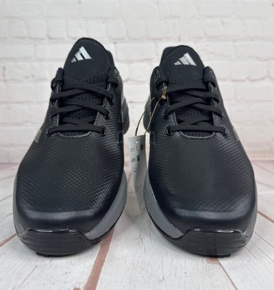 Adidas Zg23 Black Silver Grey Spike Golf Shoes Mens Size 9 5