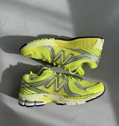 Size 9 - New Balance 860v2 Aime Leon Dore Yellow Silver