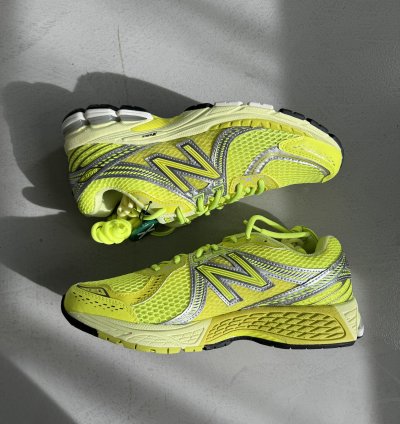 Size 9 - New Balance 860v2 Aime Leon Dore Yellow Silver