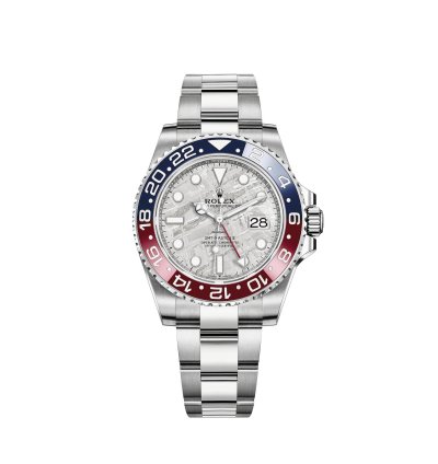 Rolex Gmt-master Ii White Gold Gmt-master Ii 40 Watch - Blue And Red Pepsi Bezel - Meteorite Dial - Oyster