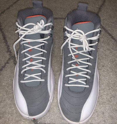Size 7 - Air Jordan 12 Cool Grey 2012