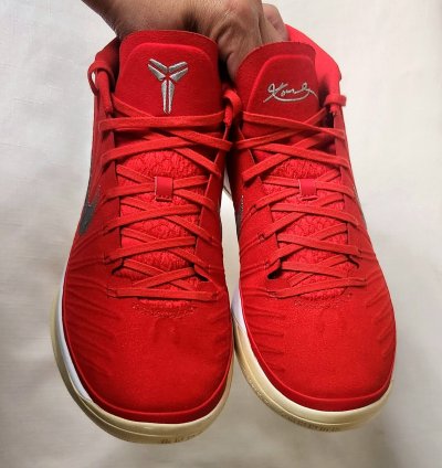 Nike Kobe Ad Tb Basketball Red 942521-600 Size 11 5