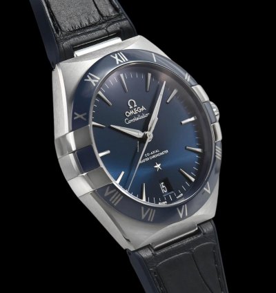 Omega Constellation Co-axial Master Chronometer Blue
