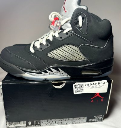Size 8 - Air Jordan 5 Retro Og Metallic 2016 Men Shoes